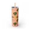Jamaica  Skinny Tumbler with Straw, 20oz - Image 37
