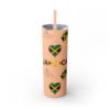 Jamaica  Skinny Tumbler with Straw, 20oz - Image 10