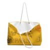 Melanin Jetsetters  Yellow Weekender Bag - Image 3