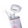 Costa Rica Skinny Tumbler with Straw, 20oz - Image 26