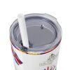 Costa Rica Skinny Tumbler with Straw, 20oz - Image 7