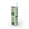 Jamaica  Skinny Tumbler with Straw, 20oz - Image 146