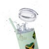Jamaica  Skinny Tumbler with Straw, 20oz - Image 152