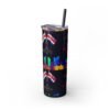 Costa Rica Skinny Tumbler with Straw, 20oz - Image 56