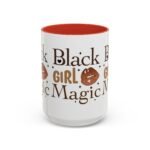 Black Girl Magic Accent Coffee Mug