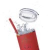 Costa Rica Skinny Tumbler with Straw, 20oz - Image 53