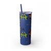 Jamaica  Skinny Tumbler with Straw, 20oz - Image 130