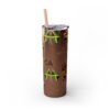 Jamaica  Skinny Tumbler with Straw, 20oz - Image 85