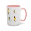 Melanin Jetsetters Accent Coffee Mug - Image 20
