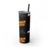 Dominican Republic Skinny Tumbler with Straw, 20oz - Image 20
