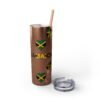 Jamaica  Skinny Tumbler with Straw, 20oz - Image 87