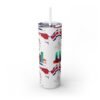 Costa Rica Skinny Tumbler with Straw, 20oz - Image 3