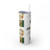 Jamaica  Skinny Tumbler with Straw, 20oz - Image 2
