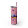 Costa Rica Skinny Tumbler with Straw, 20oz - Image 29