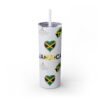 Jamaica  Skinny Tumbler with Straw, 20oz - Image 55