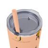 Melanin Jetsetter Skinny Tumbler with Straw, 20oz - Image 16