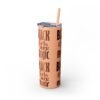 BGAM Skinny Tumbler with Straw, 20oz - Image 2