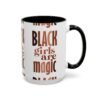 Black Girls Are Magic Accent Coffee Mug - Image 8