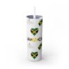 Jamaica  Skinny Tumbler with Straw, 20oz - Image 154