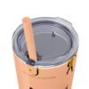 Melanin Jetsetter Skinny Tumbler with Straw, 20oz - Image 43