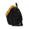 BGM  Yellow Casual Shoulder Backpack - Image 3