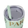 Melanin Jetsetter Skinny Tumbler with Straw, 20oz - Image 211