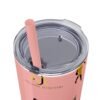 Melanin Jetsetter Skinny Tumbler with Straw, 20oz - Image 25