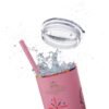 Costa Rica Skinny Tumbler with Straw, 20oz - Image 35
