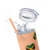 Jamaica  Skinny Tumbler with Straw, 20oz - Image 44
