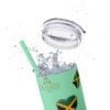 Jamaica  Skinny Tumbler with Straw, 20oz - Image 125
