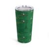 Paris Dark Green Tumbler 20oz
