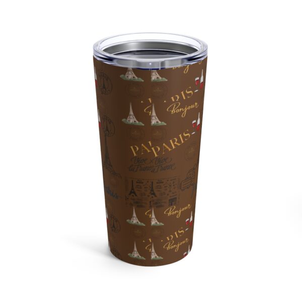 Paris Brown Tumbler 20oz - Image 2