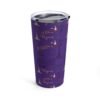 Paris PurpleTumbler 20oz - Image 4