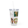 Jamaica Plastic Tumbler with Straw - Image 5