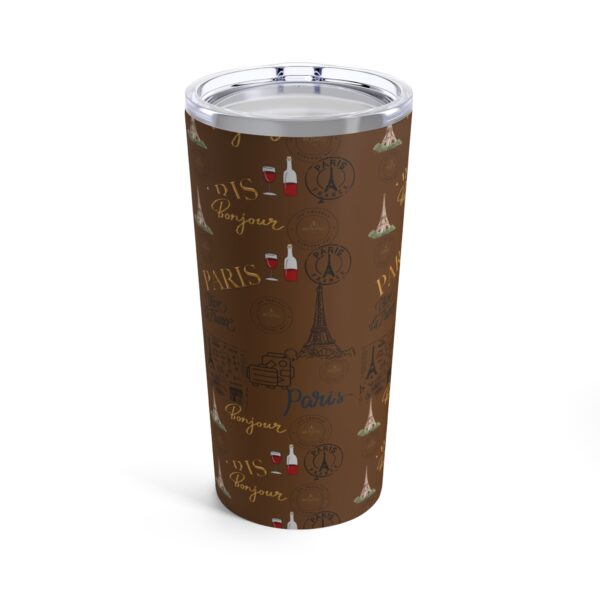 Paris Brown Tumbler 20oz