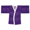 Purple Paris Long Sleeve Kimono Robe - Image 5