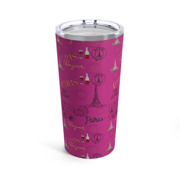 Paris Pink Tumbler 20oz