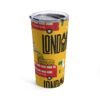 World Traveler Yellow Tumbler 20oz - Image 3