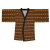 Black Girl Magic Brown Long Sleeve Kimono Robe - Image 2