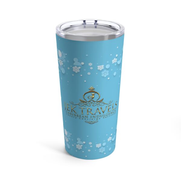 Snow Flake JEK Travels Tumbler 20oz