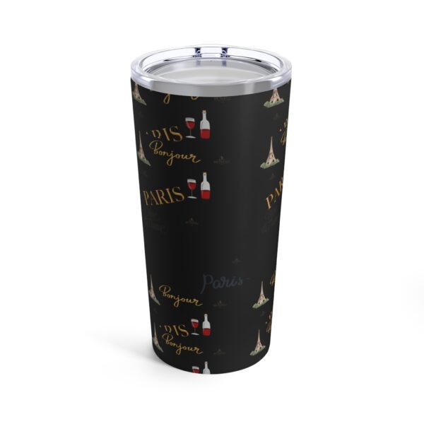 Paris Black Tumbler 20oz