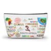 Africa Accessory Pouch w T-bottom - Image 2