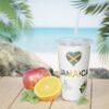 Jamaica Plastic Tumbler with Straw