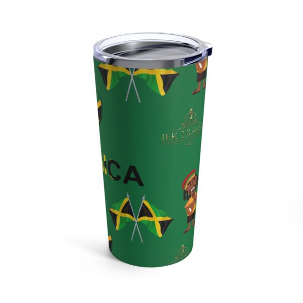 Jamaica Dark Green Tumbler 20oz - Image 4