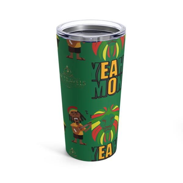 Jamaica Dark Green Tumbler 20oz - Image 2