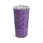 Paris Light Purple Tumbler 20oz