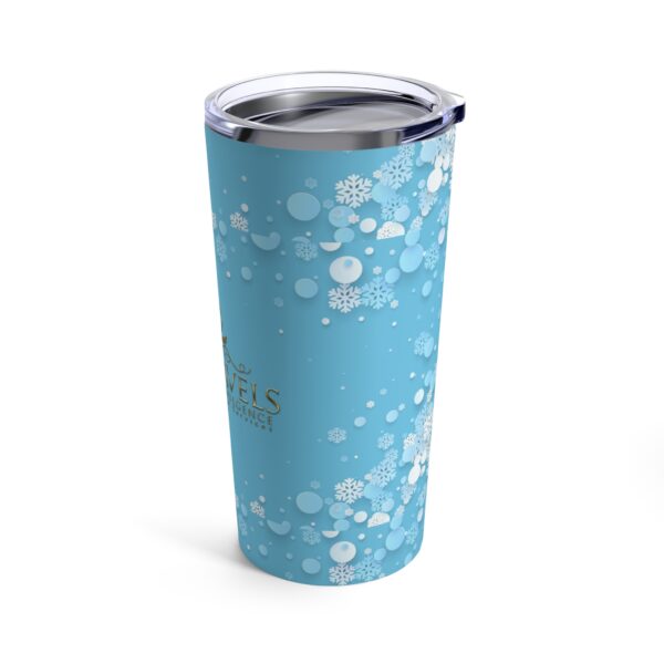 Snow Flake JEK Travels Tumbler 20oz - Image 4