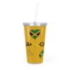 Jamaica Plastic Tumbler with Straw - Image 2