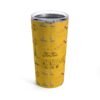 Paris Yellow Tumbler 20oz - Image 2