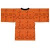 Orange Paris Long Sleeve Kimono Robe - Image 3
